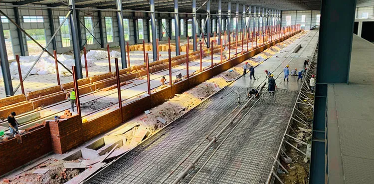 Tunnelöfen für das Brennen von Ziegeln, Keramik und Fliesen mit automatischer Temperaturregelung und hoher thermischer Effizienz 1