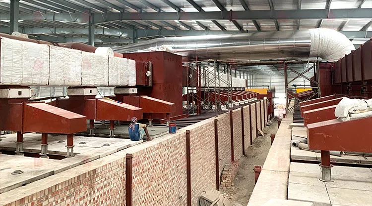 Tunnelöfen für das Brennen von Ziegeln, Keramik und Fliesen mit automatischer Temperaturregelung und hoher thermischer Effizienz 5