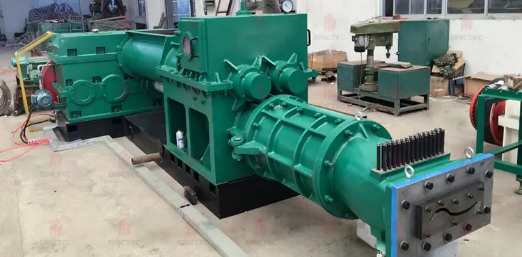 Maschinen zur Ziegelherstellung Kompakte Extruder für die Produktion von Tonziegeln mit geringer Investition 1